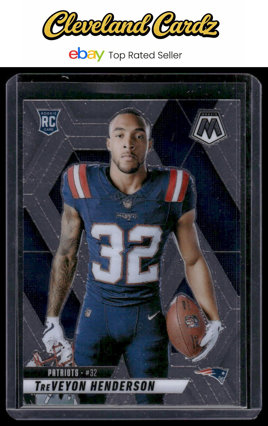 2025 Panini Mosaic #278 TreVeyon Henderson Image Variation
