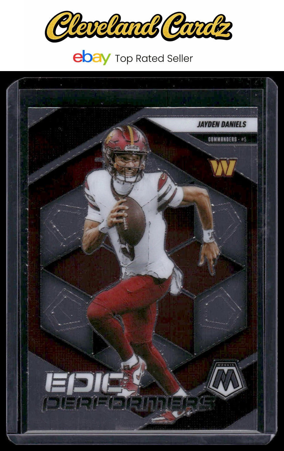 2025 Panini Mosaic #20 Jayden Daniels Epic Performers