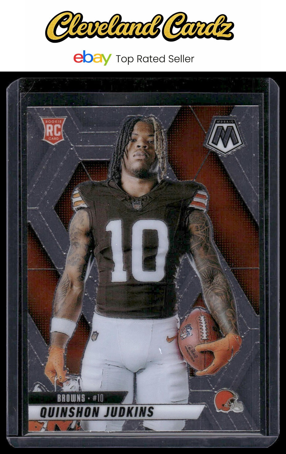 2025 Panini Mosaic #276 Quinshon Judkins Image Variation