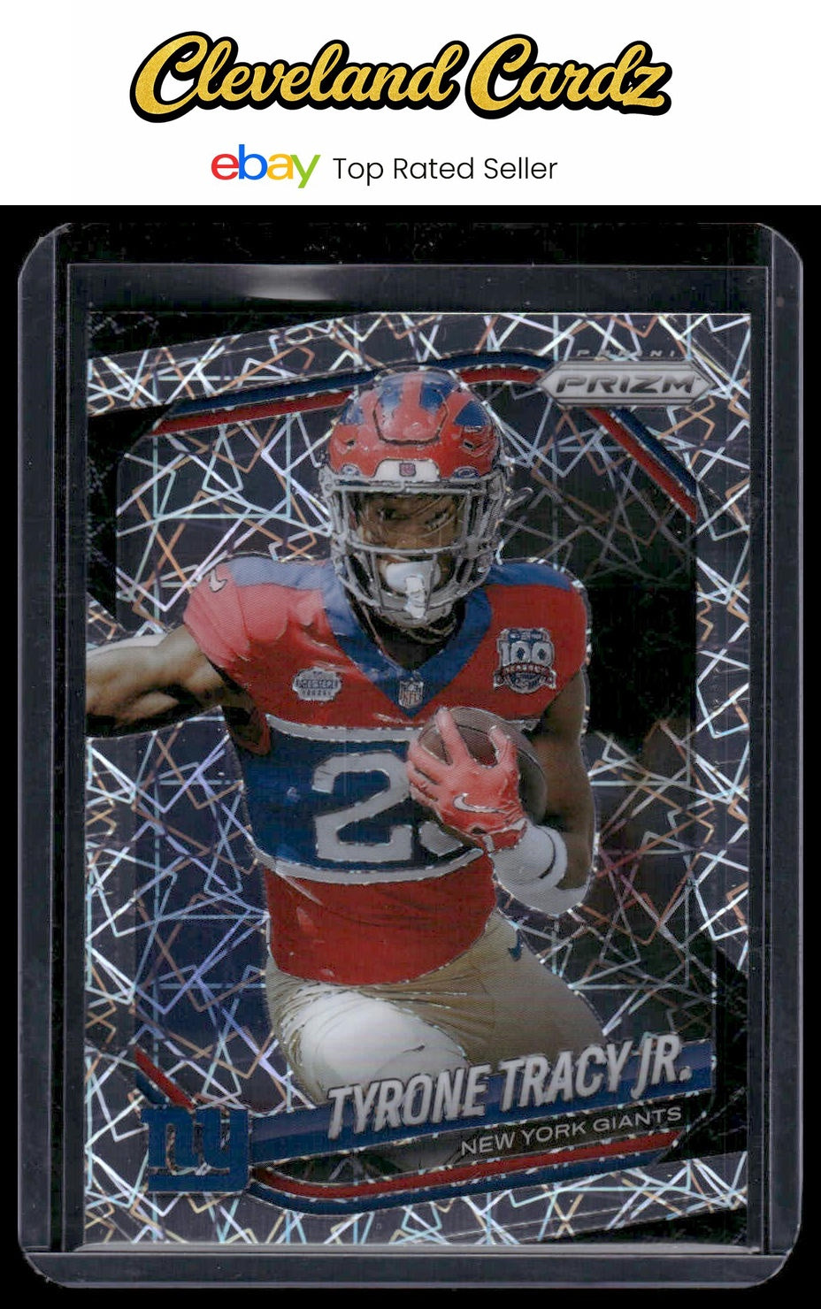 2025 Panini Prizm #203 Tyrone Tracy Jr. Lazer