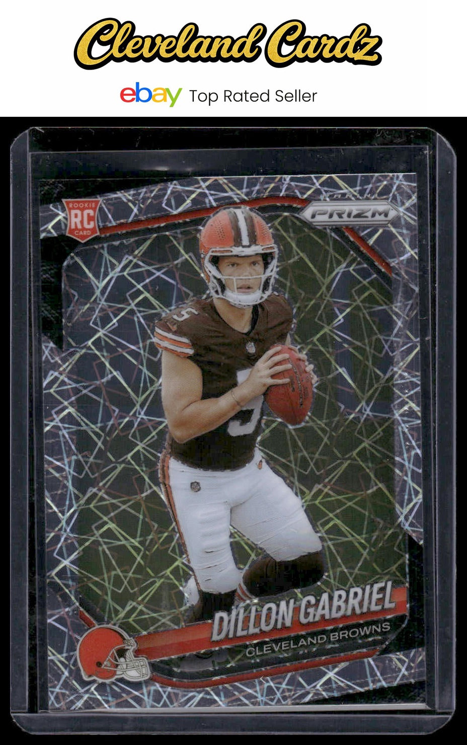2025 Panini Prizm #372 Dillon Gabriel Lazer