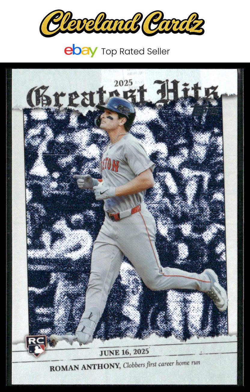 2026 Topps #GH-26 Roman Anthony 2025 Greatest Hits