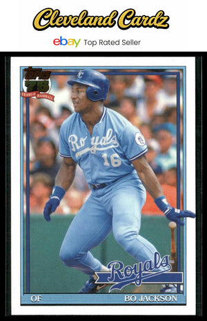 2026 Topps #T91-29 Bo Jackson 1991 Topps Baseball 35th Anniversary