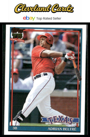 2026 Topps #T91-59 Adrian Beltré 1991 Topps Baseball 35th Anniversary