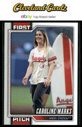 2026 Topps #FP-3 Caroline Marks First Pitch