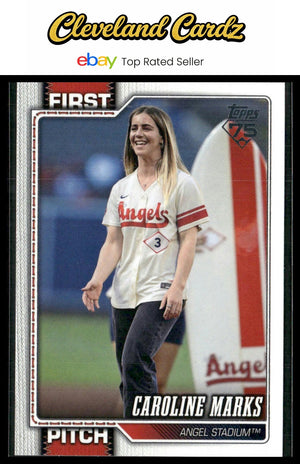 2026 Topps #FP-3 Caroline Marks First Pitch