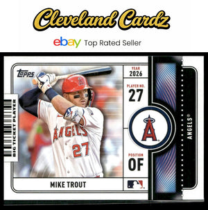 2026 Topps #BTP-1 Mike Trout Big Ticket Players