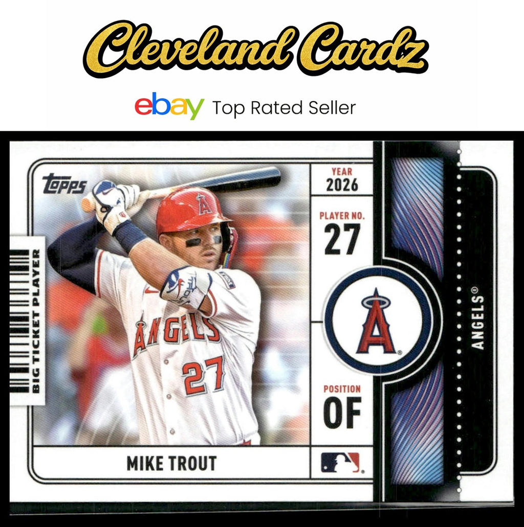 2026 Topps #BTP-1 Mike Trout Big Ticket Players