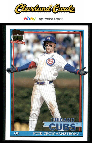 2026 Topps #T91-64 Pete Crow-Armstrong 1991 Topps Baseball 35th Anniversary