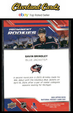2025 Upper Deck National Hockey Card Day #NHCD-10 Gavin Brindley