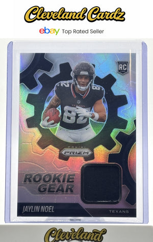 2025 Panini Prizm #RGR-JNL Jaylin Noel Rookie Gear
