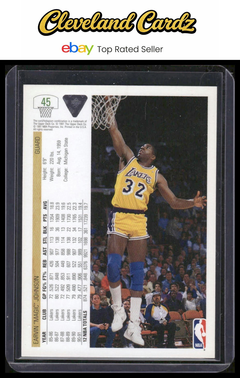 1991-92 Upper Deck #45 Magic Johnson
