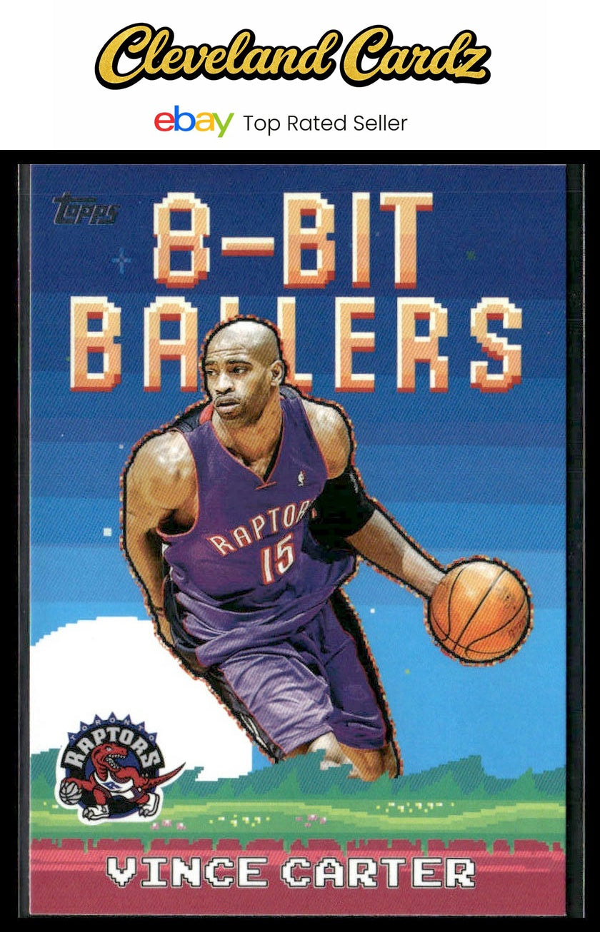 2025-26 Topps #8B-26 Vince Carter 8-Bit Ballers