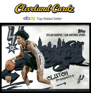 2025-26 Topps #CC-2 Dylan Harper Clutch City Prospects