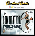 2025-26 Topps #GN-14 Carter Bryant Generation Now