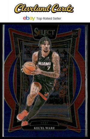 2024-25 Panini Select #66 Kel'el Ware Blue