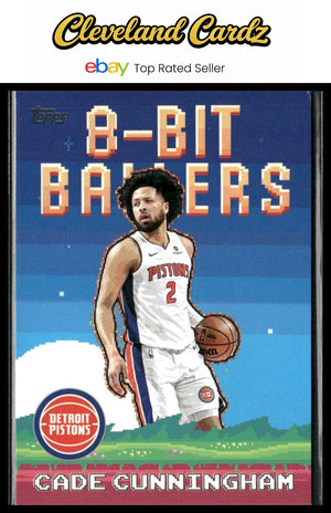 2025-26 Topps #8B-1 Cade Cunningham 8-Bit Ballers