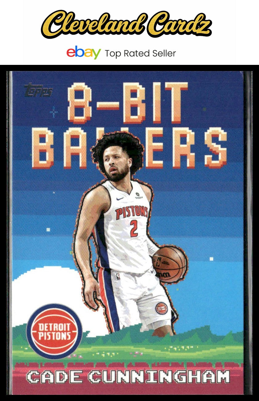 2025-26 Topps #8B-1 Cade Cunningham 8-Bit Ballers