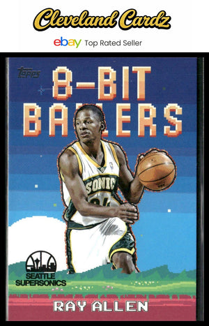 2025-26 Topps #8B-28 Ray Allen 8-Bit Ballers