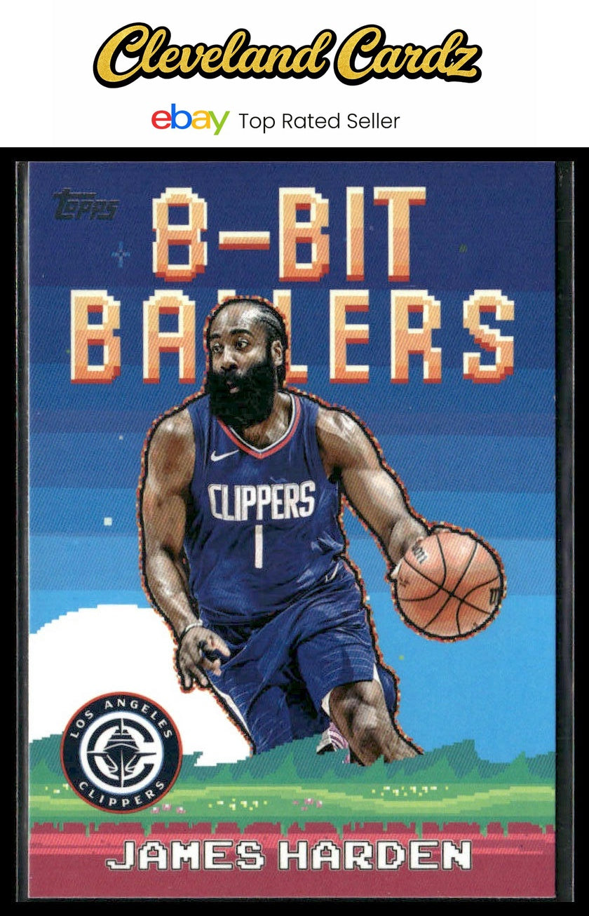 2025-26 Topps #8B-16 James Harden 8-Bit Ballers