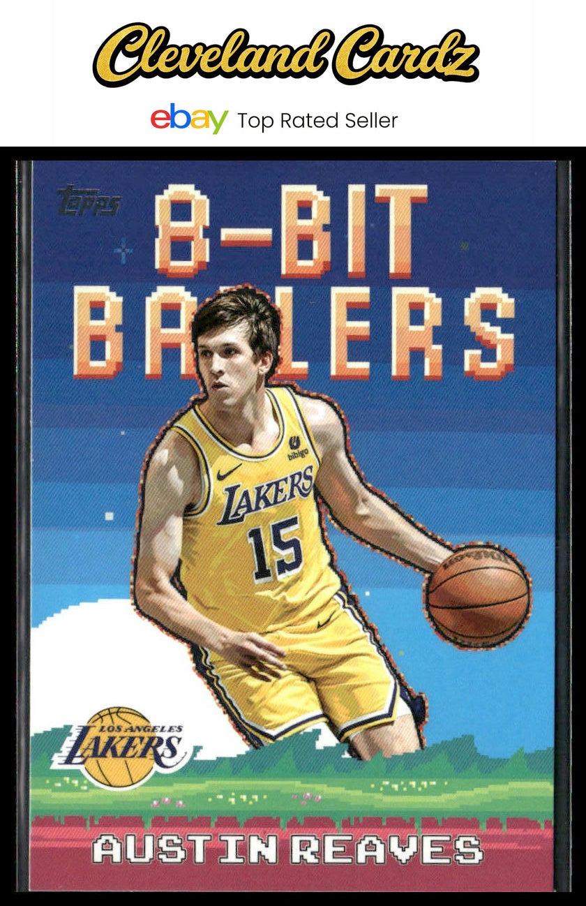 2025-26 Topps #8B-10 Austin Reaves 8-Bit Ballers