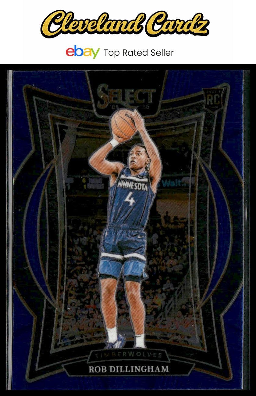 2024-25 Panini Select #84 Rob Dillingham Blue