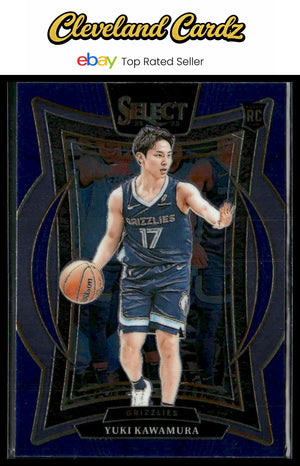 2024-25 Panini Select #76 Yuki Kawamura Blue