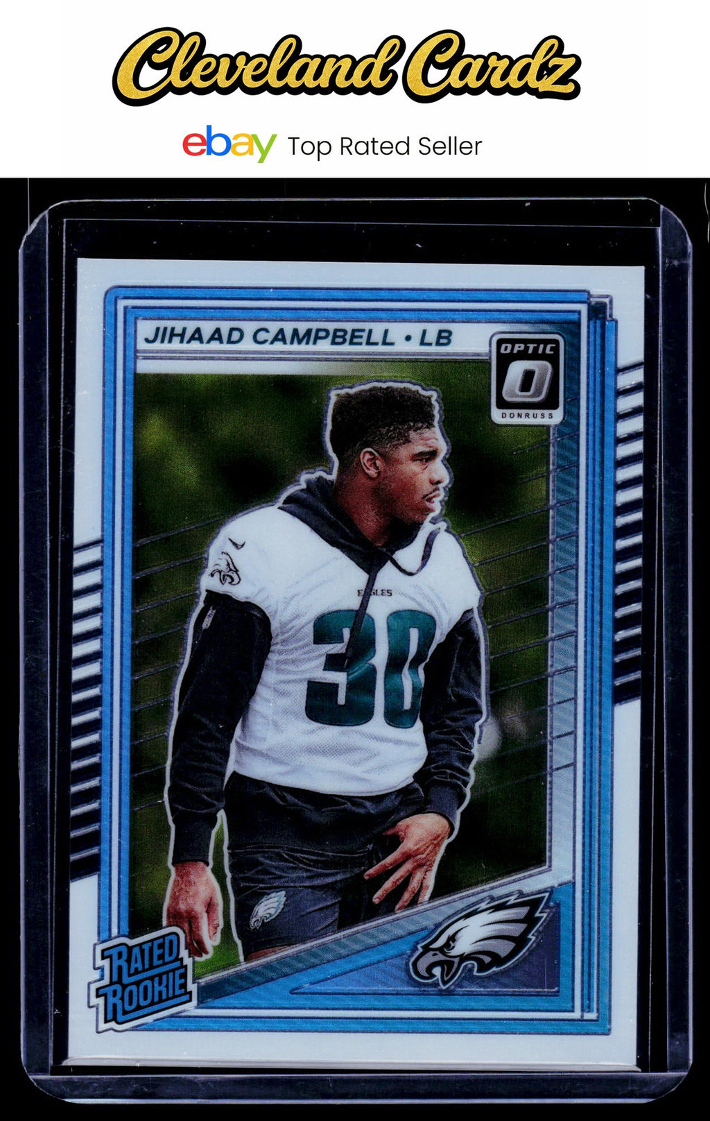 2025 Donruss #343 Jihaad Campbell Rate Rookie