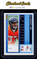 2025 Donruss Optic #208 RJ Harvey Silver Prizm Rated Rookie