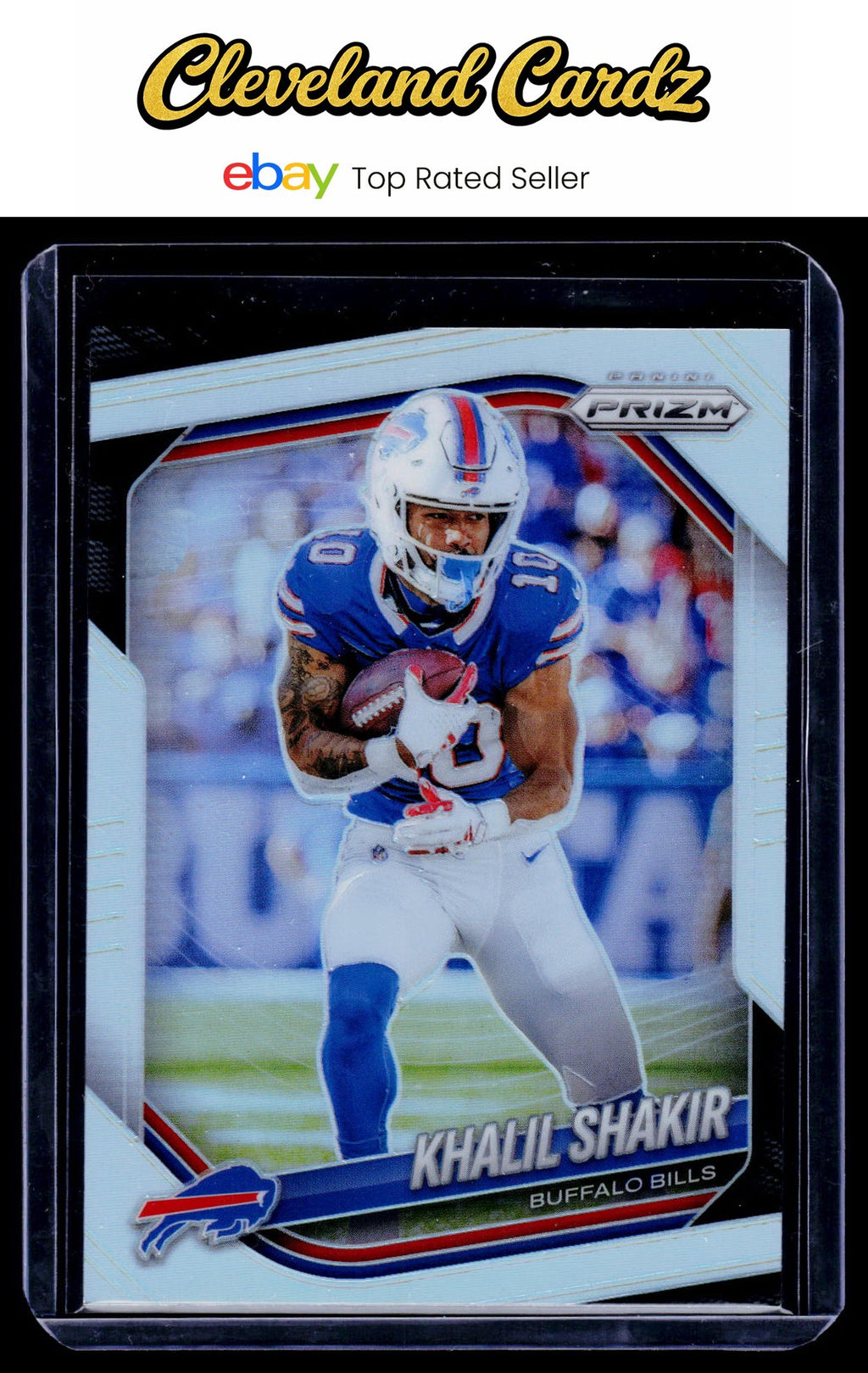 2025 Panini Prizm #116 Khalil Shakir Silver Prizm