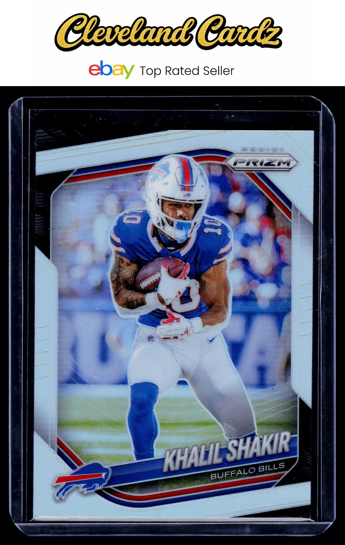 2025 Panini Prizm #116 Khalil Shakir Silver Prizm