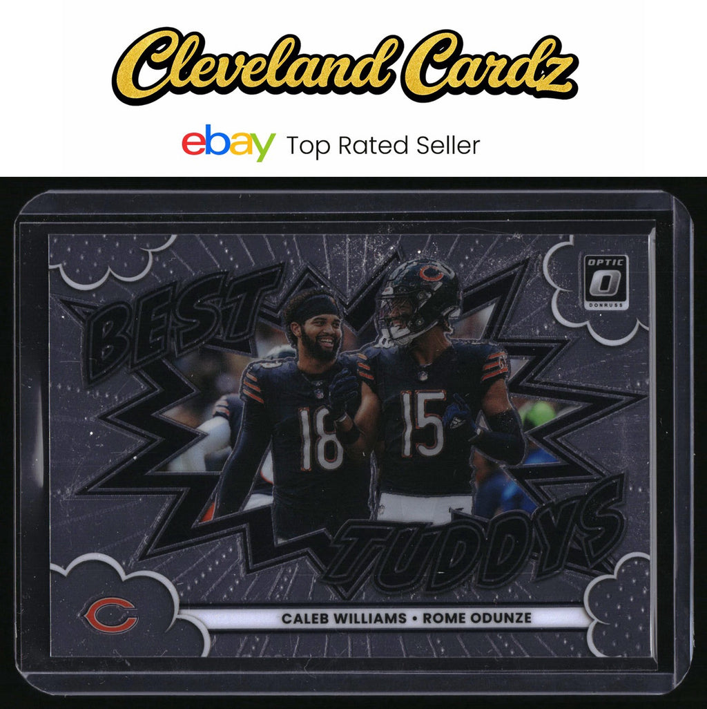 2025 Donruss Optic #8 Caleb Williams/Rome Odunze Best Tuddys