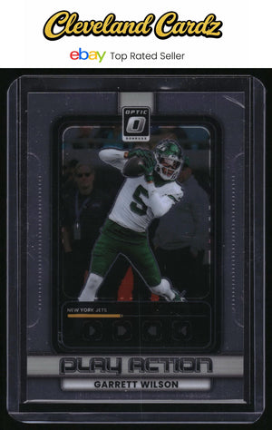 2025 Donruss Optic #2 Garrett Wilson Play Action