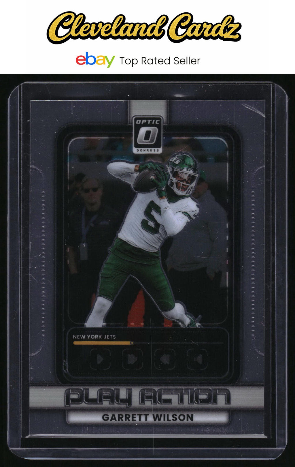 2025 Donruss Optic #2 Garrett Wilson Play Action