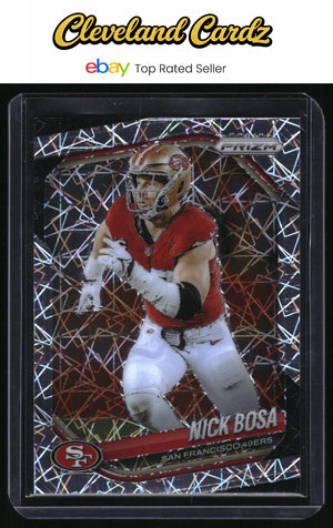 2025 Panini Prizm #219 Nick Bosa Lazer