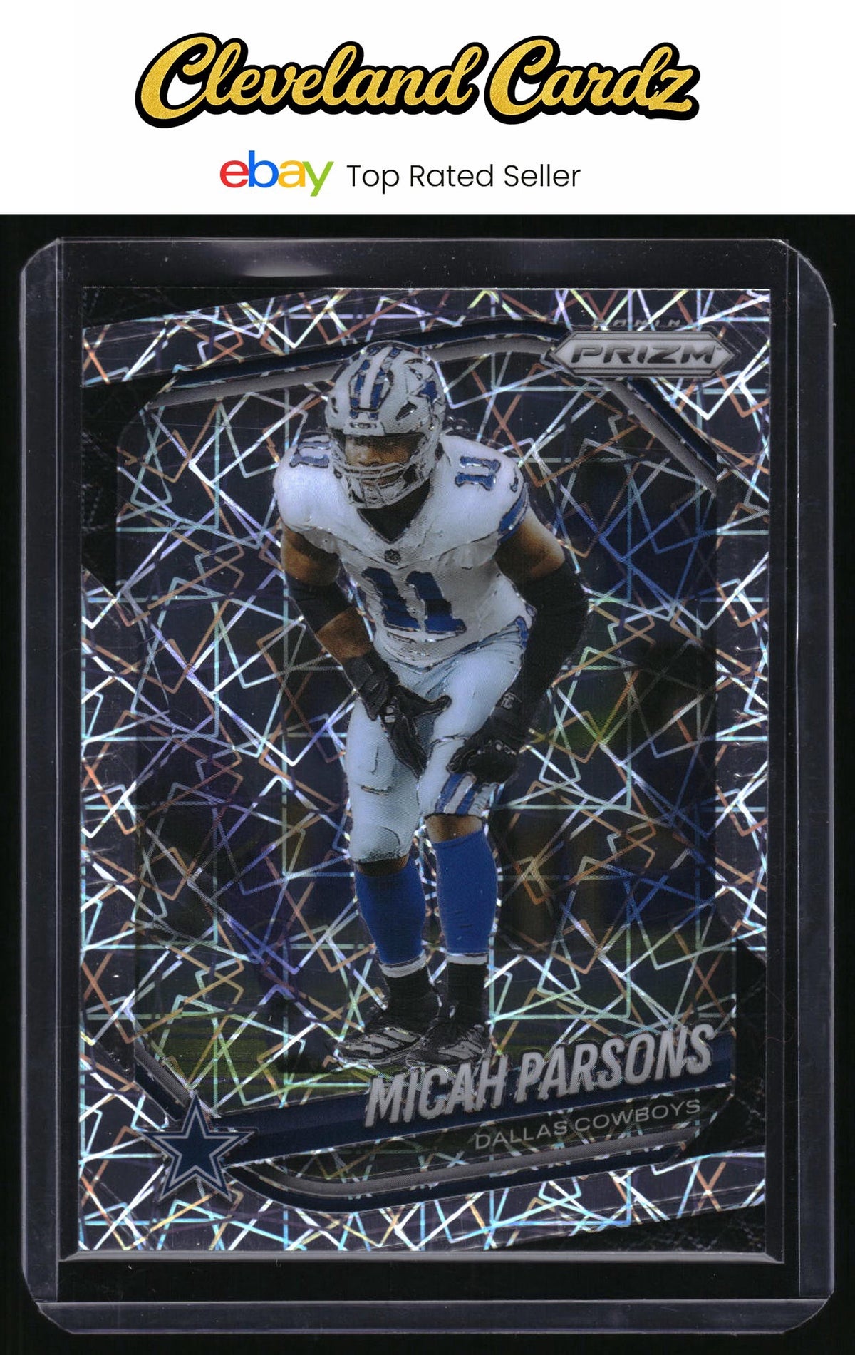 2025 Panini Prizm #98 Micah Parsons Lazer