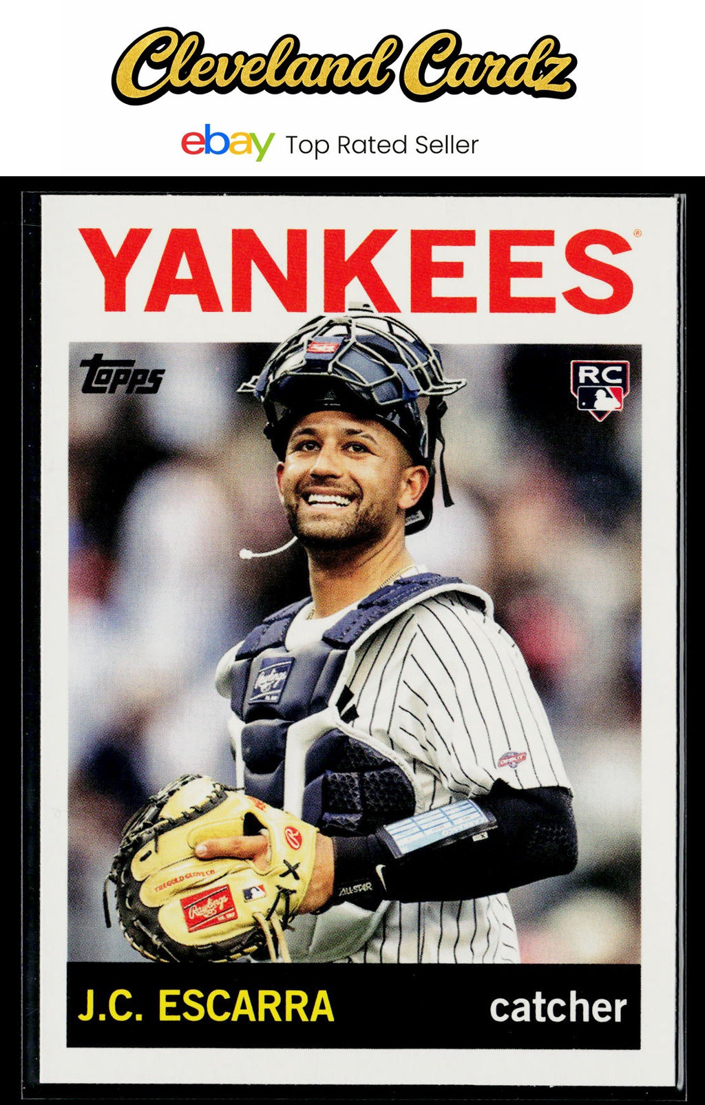 2025 Topps Archives #66 J.C. Escarra RC