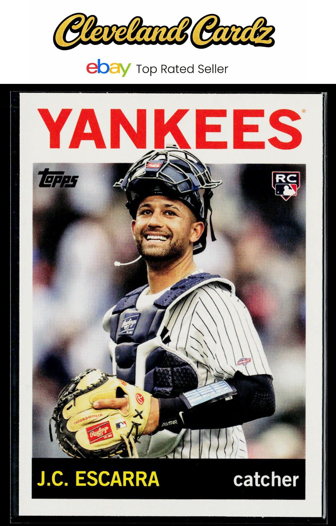 2025 Topps Archives #66 J.C. Escarra RC