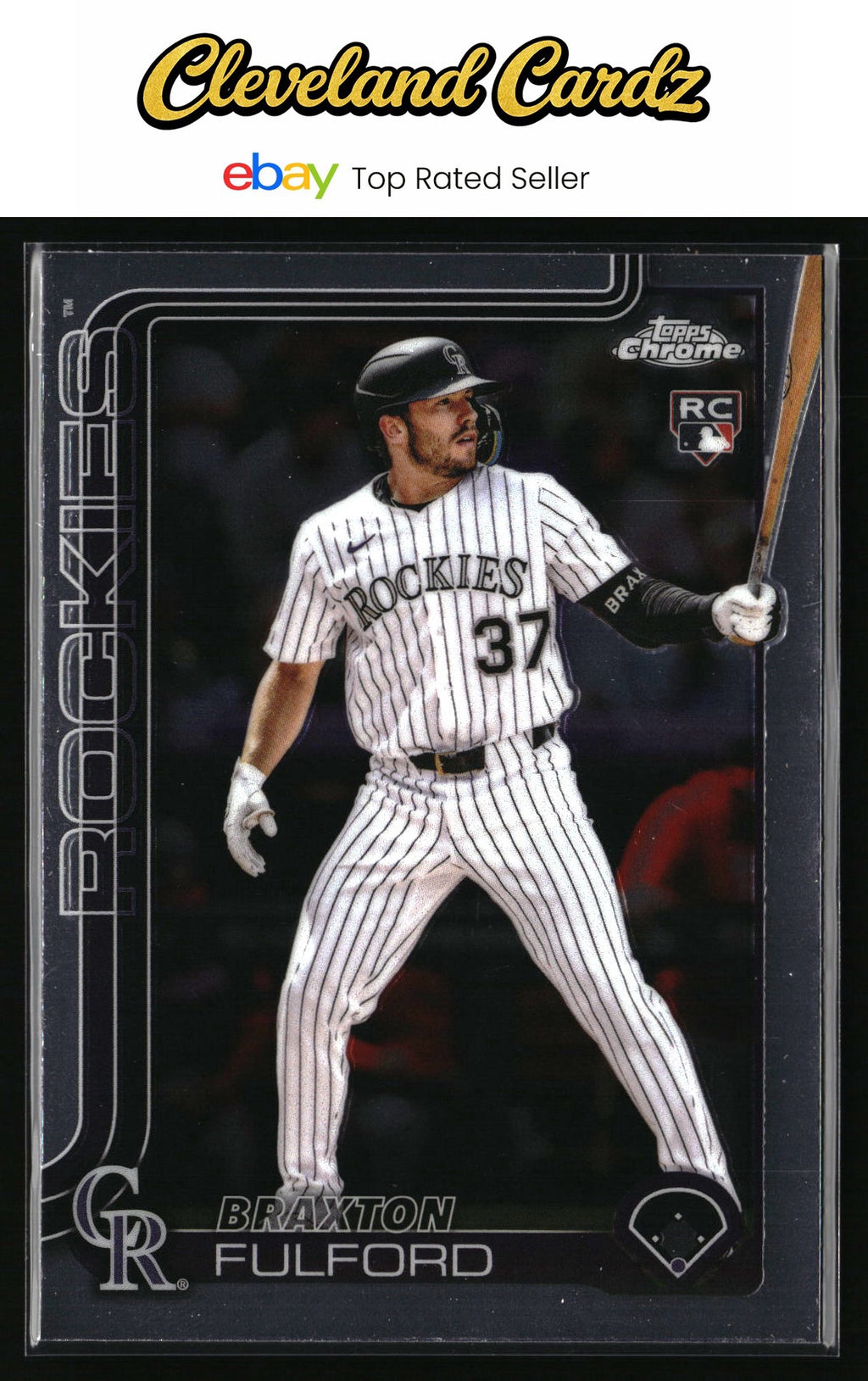 2025 Topps Chrome Update #USC199 Braxton Fulford RC