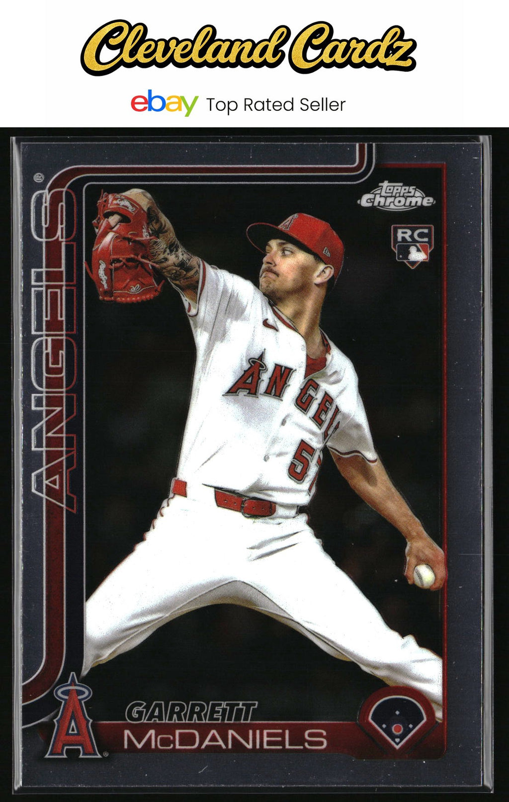 2025 Topps Chrome Update #USC20 Garrett McDaniels RC