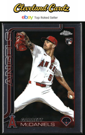 2025 Topps Chrome Update #USC20 Garrett McDaniels RC