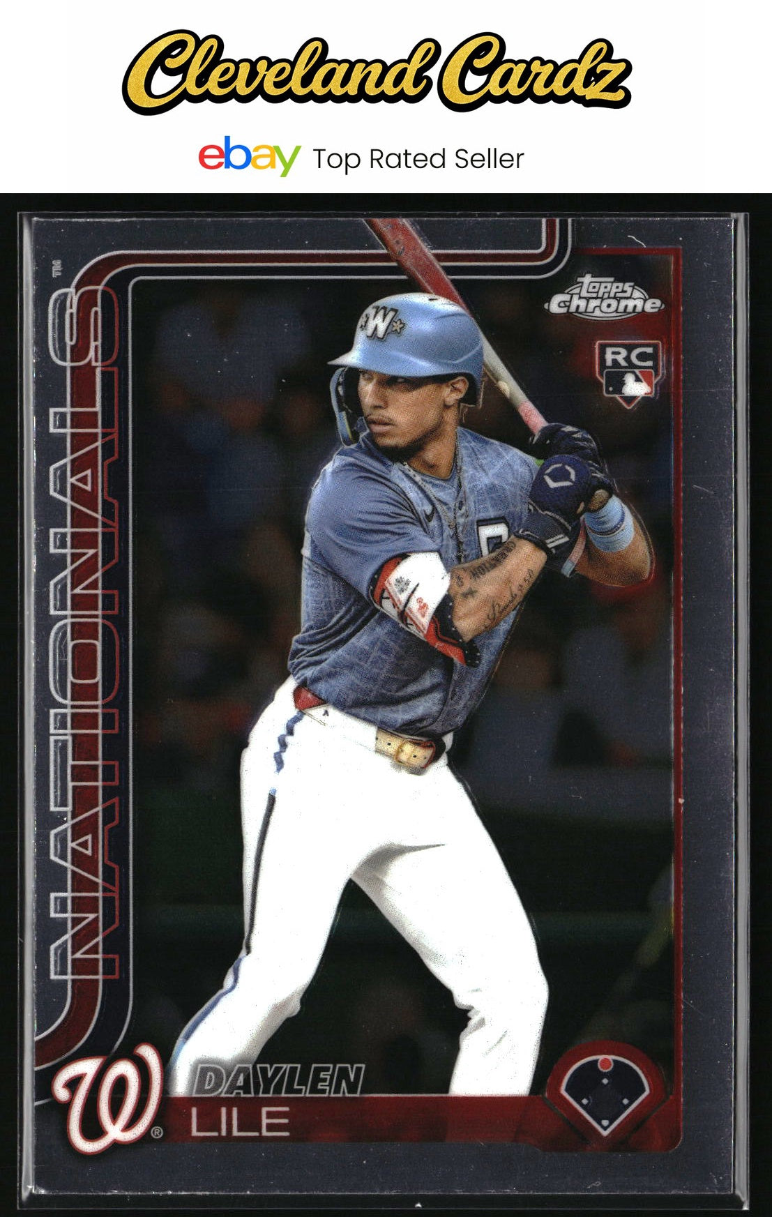 2025 Topps Chrome Update #USC146 Daylen Lile RC