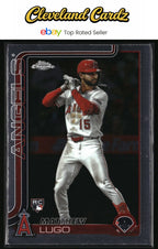 2025 Topps Chrome Update #USC166 Matthew Lugo RC