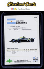 2025 Parkside IndyCar Collection #27a Agustin Canapino Checkered Flag