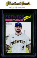 2026 Topps Heritage #325 Brice Turang Green Border