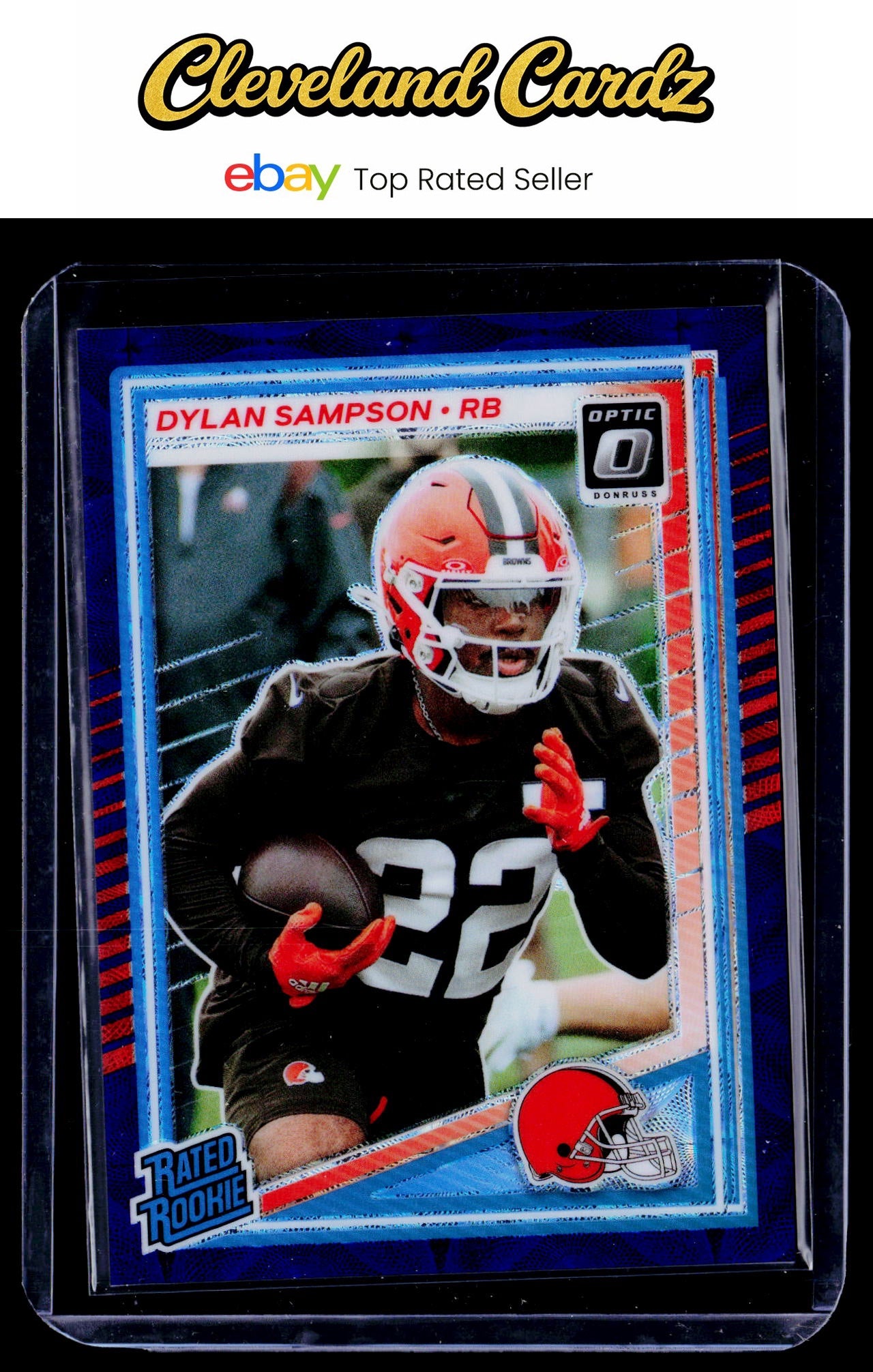 2025 Donruss Optic #238 Dylan Sampson Purple Scope Rated Rookie