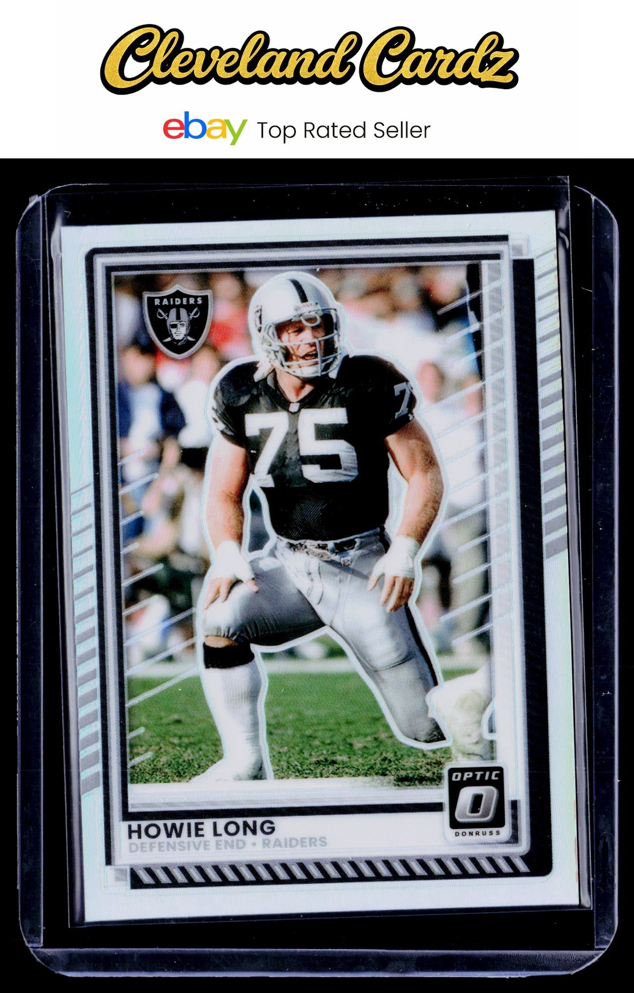 2025 Donruss Optic #115 Howie Long Silver Prizm