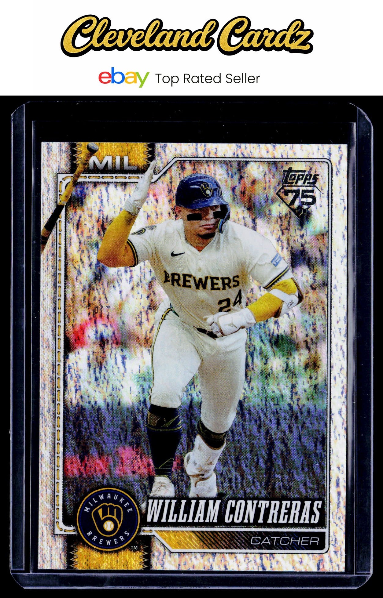 2026 Topps #192 William Contreras Holo Foil