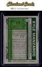2026 Topps Heritage #133 Kyle Manzardo Light Purple