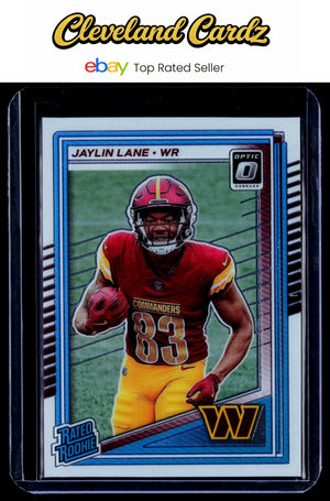 2025 Donruss Optic #249 Jaylin Lane Rated Rookie